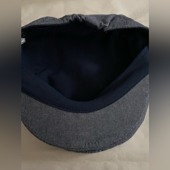 Infant boys flat cap in Heather blue size 12-24 months - Picture 4 of 5